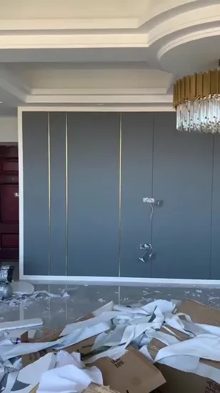 Super alta qualidade WPC PVC teto e painel de parede painéis de parede interior de fibra de bambu